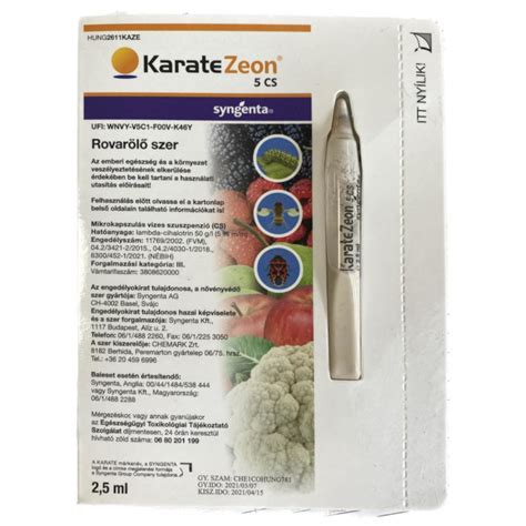 Ninja Zeon 5 CS növényvédő szer – Agromedium.